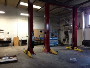 Denver Electrician commercial garage lift electrical wiring