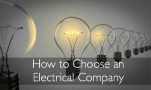 How to Choose an Electric Company